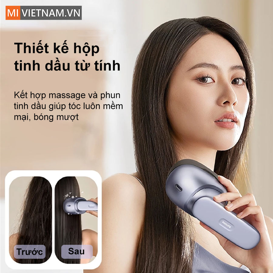 lược điện massage đầu Philips PPM1151