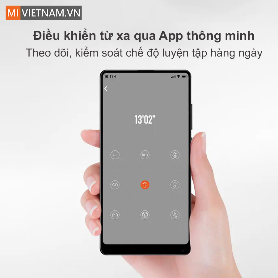 M&aacute;y Chạy Bộ KingSmith MX16 điều khiển qua app
