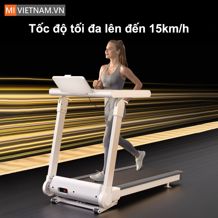 Máy chạy bộ gấp gọn Kingsmith PB-460 - Hàng Chính Hãng 6 Tốc độ tối đa 15km/h - Chinh phục mọi thử thách