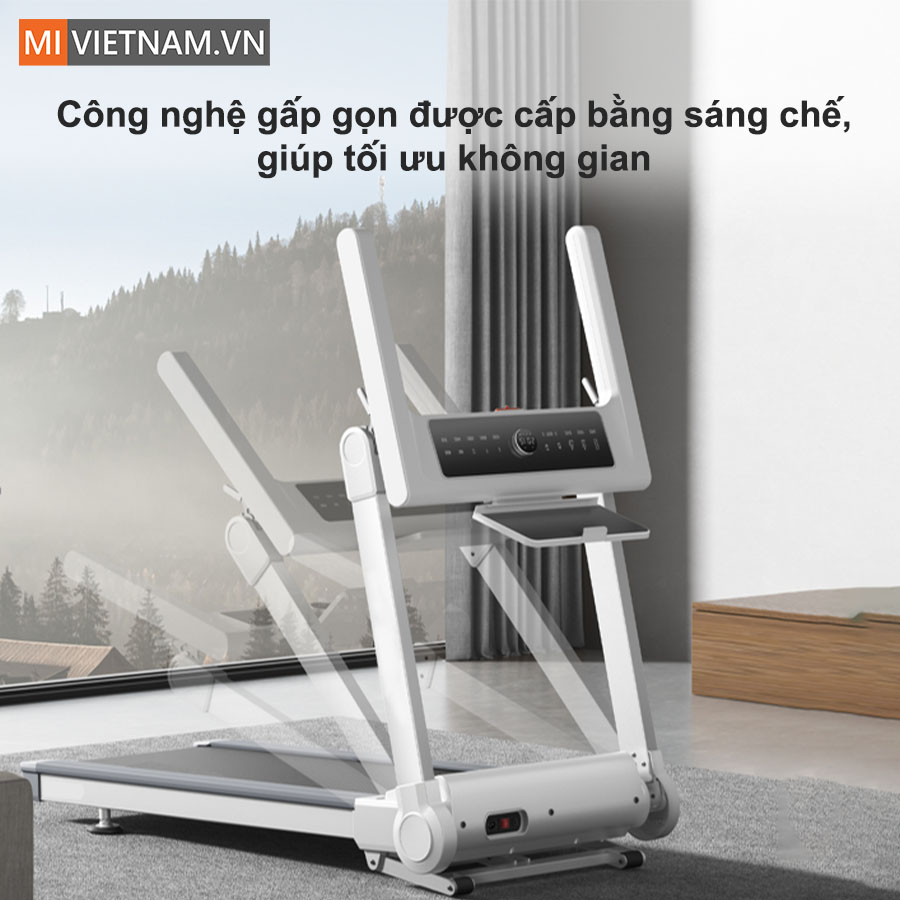 Máy chạy bộ gấp gọn Kingsmith PB-460 - Hàng Chính Hãng 5 khả năng gấp gọn tiện lợi