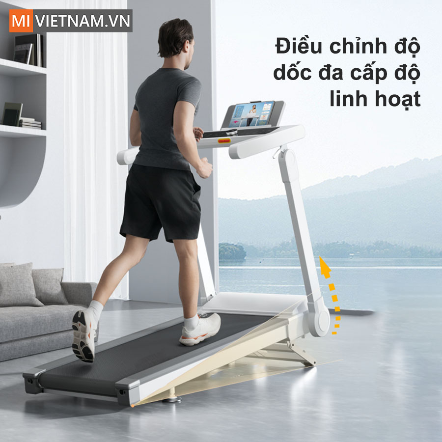 Máy chạy bộ gấp gọn Kingsmith PB-460 - Hàng Chính Hãng 4 Kingsmith PB460 cho phép bạn linh hoạt điều chỉnh độ dốc theo ý muốn