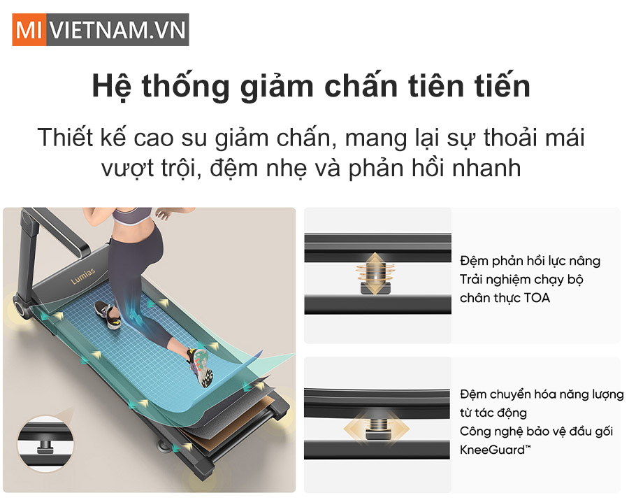 Máy chạy bộ gấp gọn Lumias X26