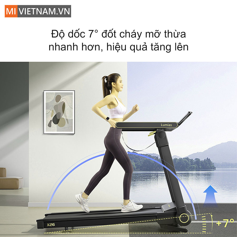 Máy chạy bộ leo dốc Lumias X26