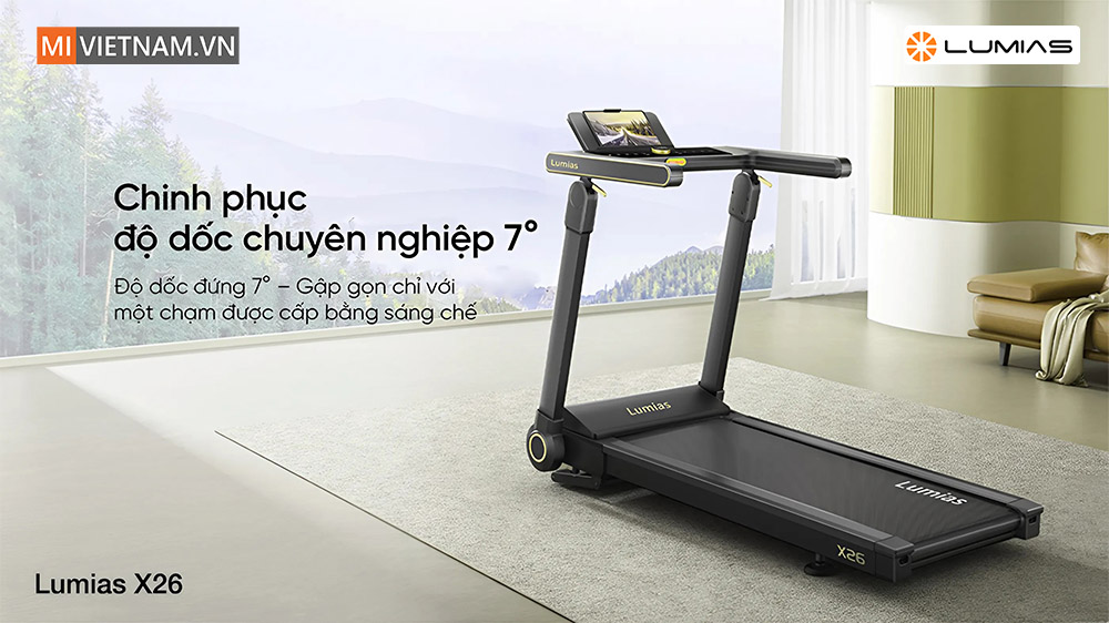máy chạy bộ leo dốc Lumias X26