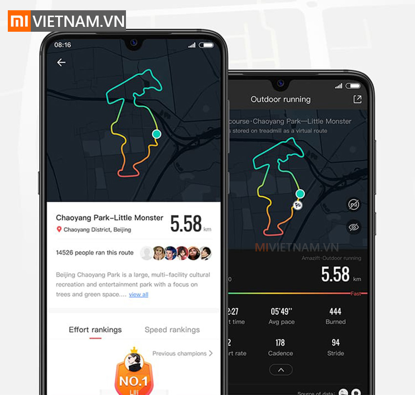 Đường Đua M&aacute;y Chạy Bộ Xiaomi Amazfit AirRun