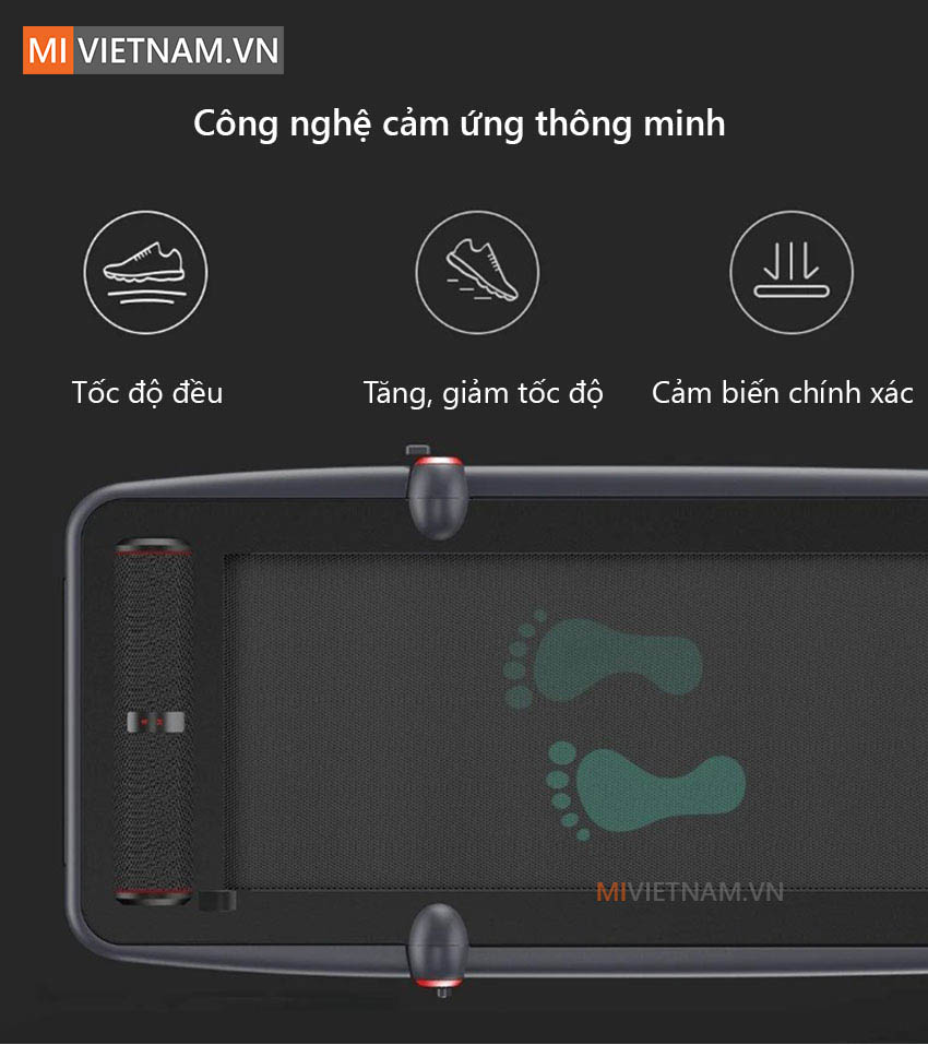 C&ocirc;ng nghệ cảm ứng th&ocirc;ng minh | M&aacute;y Chạy Bộ Th&ocirc;ng Minh KingSmith K12