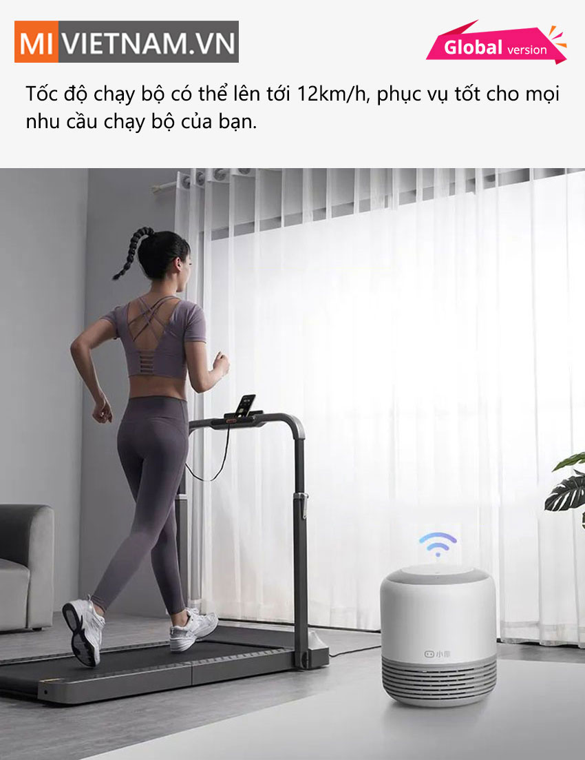 Tốc độ M&aacute;y chạy bộ gấp gọn kingsmith R2