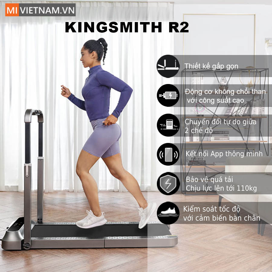 Máy Chạy Bộ Thông Minh KingSmith R2 – Hàng công ty, Bản Quốc Tế 10 Giới thiệu máy chạy bộ kingsmith R2