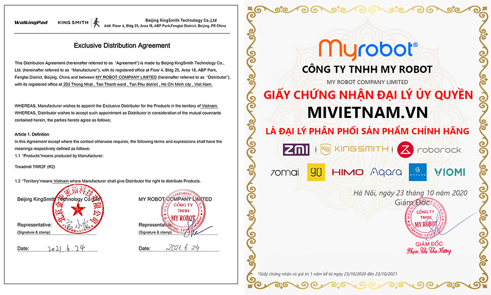 Máy Chạy Bộ Thông Minh KingSmith R2 – Hàng công ty, Bản Quốc Tế 9 0001