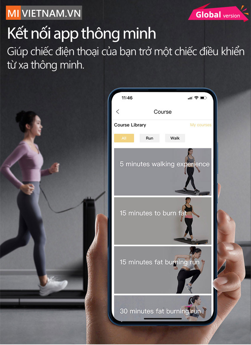 Máy Chạy Bộ Thông Minh KingSmith X21 - Bản Quốc Tế 16 App Máy Chạy Bộ Thông Minh KingSmith X21