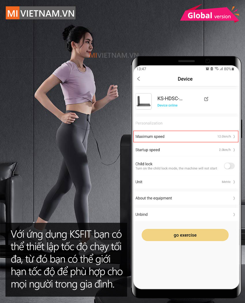 Máy Chạy Bộ Thông Minh KingSmith X21 - Bản Quốc Tế 14 App Máy Chạy Bộ Thông Minh KingSmith X21