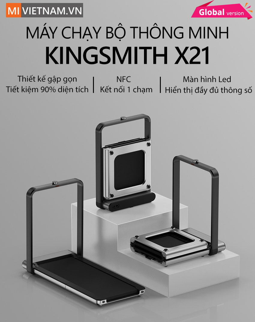 M&aacute;y Chạy Bộ Th&ocirc;ng Minh KingSmith X21