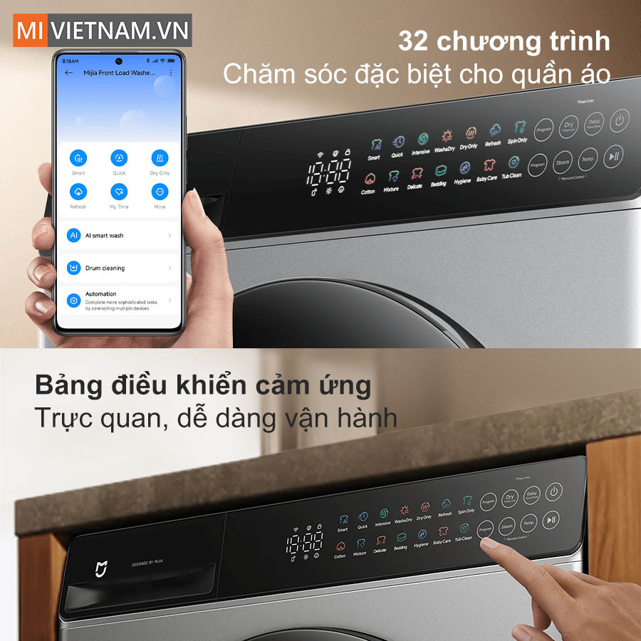 Xiaomi Mijia Front Load Washer Dryer
