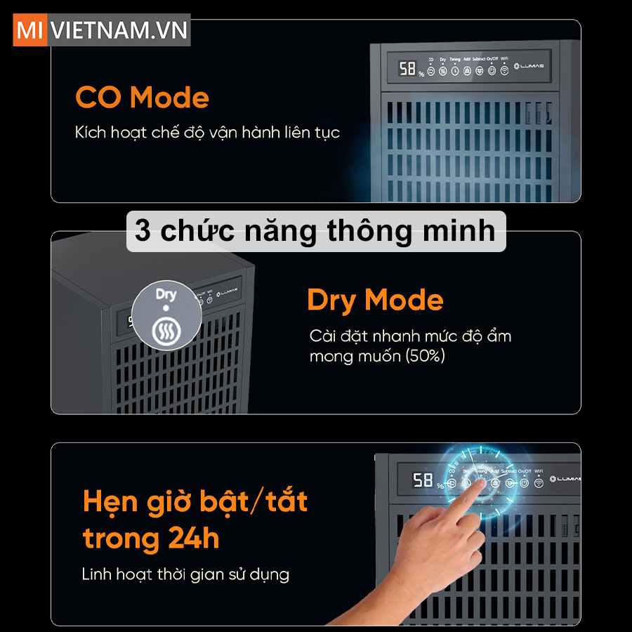 m&aacute;y h&uacute;t ẩm c&ocirc;ng nghiệp Lumias LID-S180