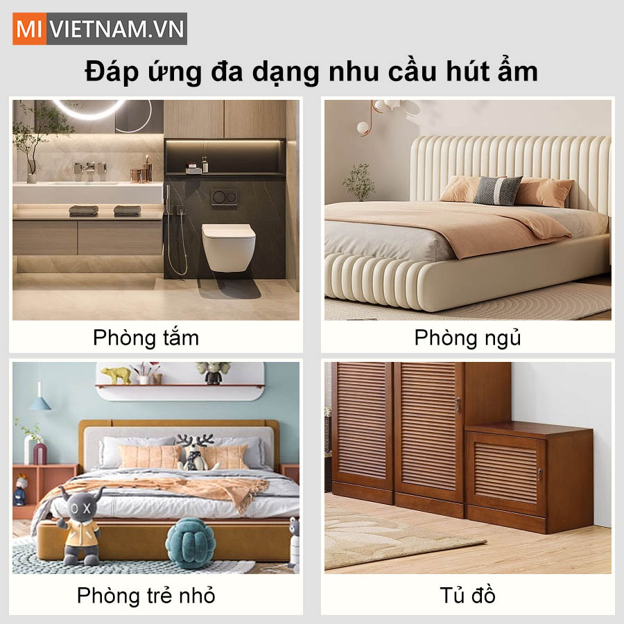 Đ&aacute;p ứng đa dạng nhu c&agrave;u h&uacute;t ẩm