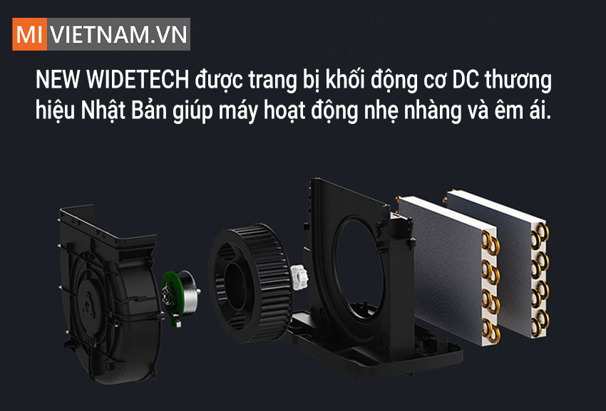 M&aacute;y h&uacute;t ẩm kh&ocirc;ng kh&iacute; th&ocirc;ng minh NEW WIDETECH 18L