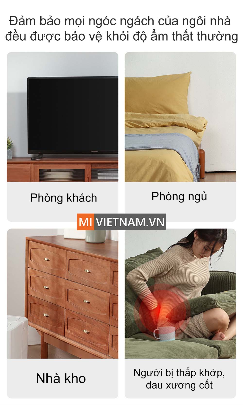 M&aacute;y h&uacute;t ẩm kh&ocirc;ng kh&iacute; th&ocirc;ng minh NEW WIDETECH 24L 