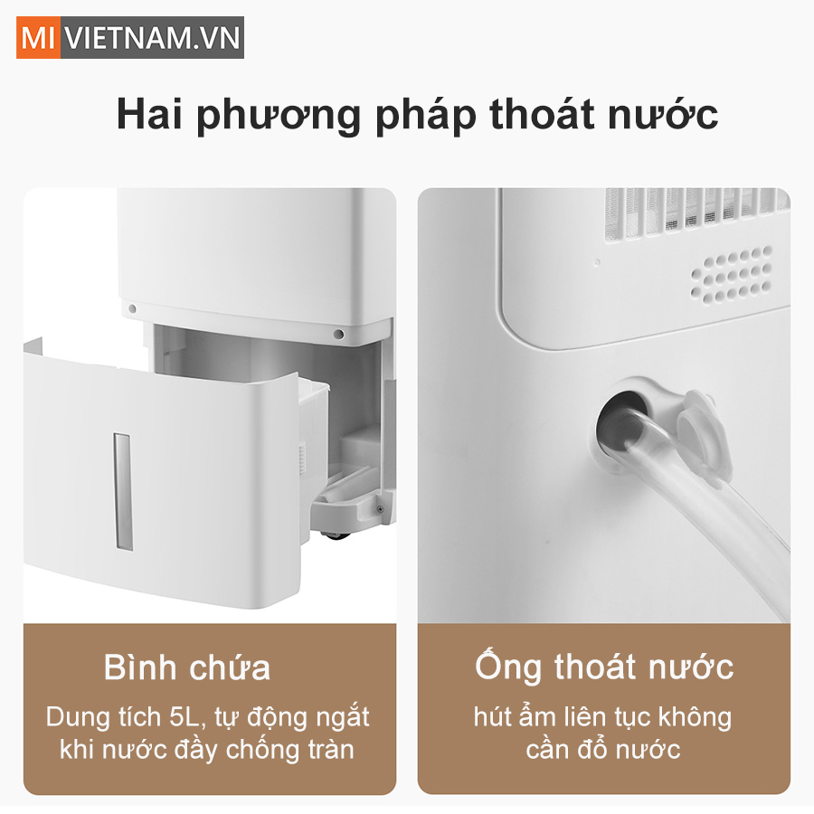 Hai phương ph&aacute;p tho&aacute;t nước tiện lợi