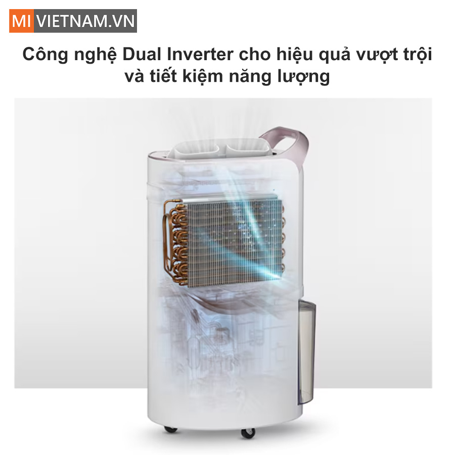 M&aacute;y h&uacute;t ẩm LG Dual Inverter 16L