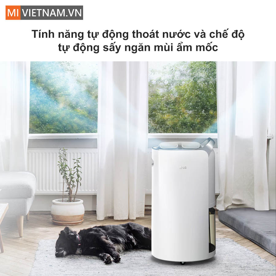 M&aacute;y h&uacute;t ẩm LG Dual Inverter 16L
