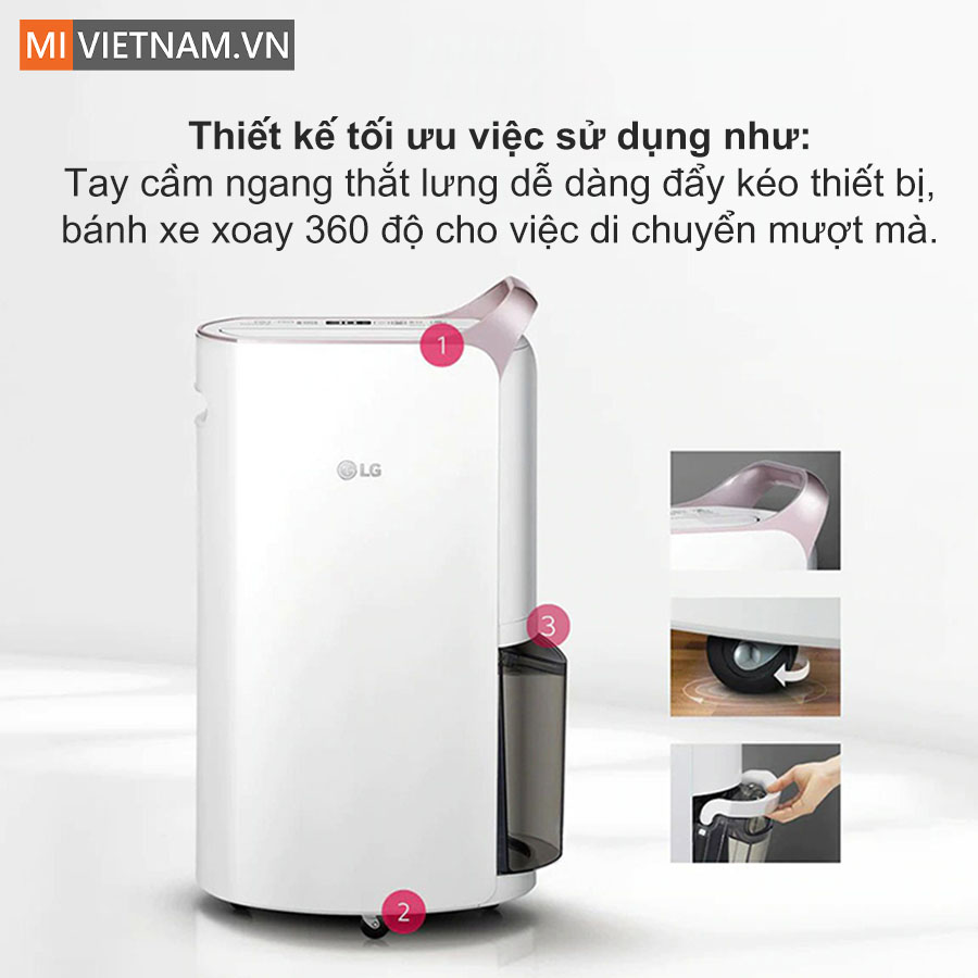 M&aacute;y h&uacute;t ẩm LG Dual Inverter 19L