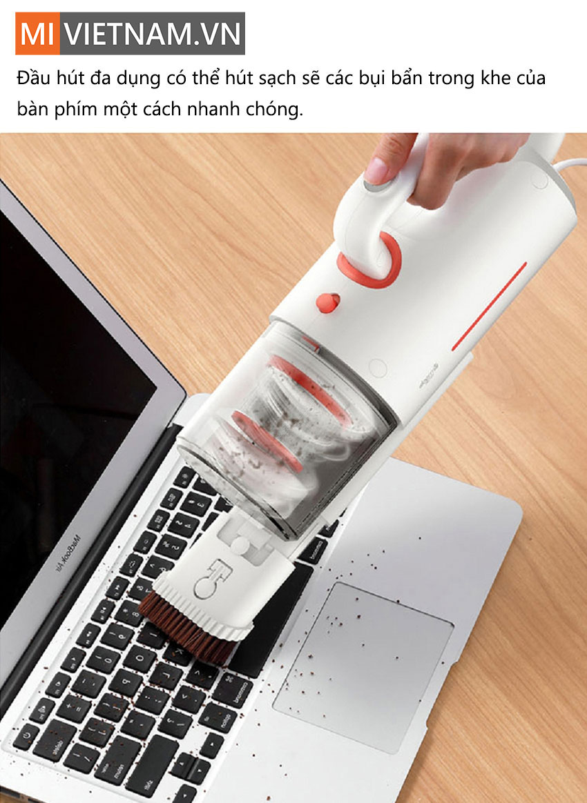 M&aacute;y H&uacute;t Bụi Cầm Tay Deerma CM1300