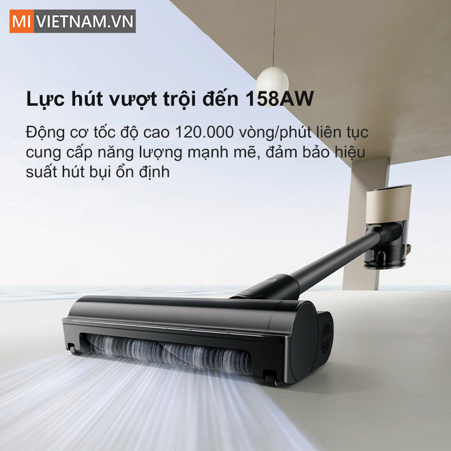 Lực h&uacute;t vượt trội với động cơ tốc độ cao
