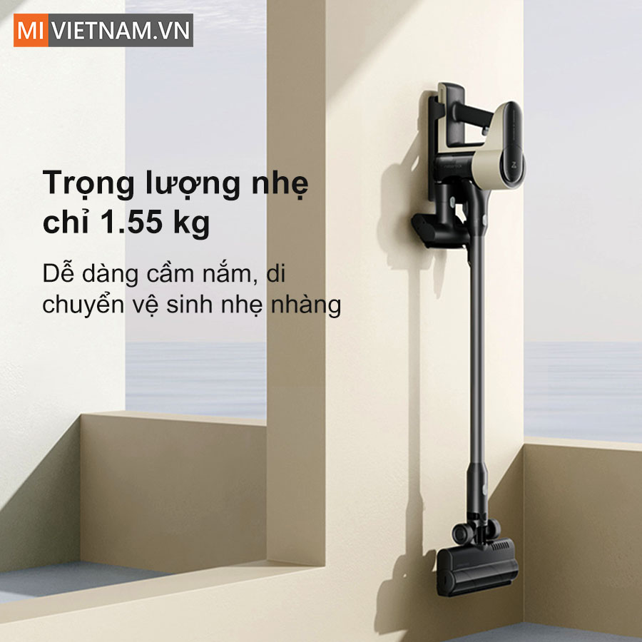 trọng lượng chỉ 1.55 kg