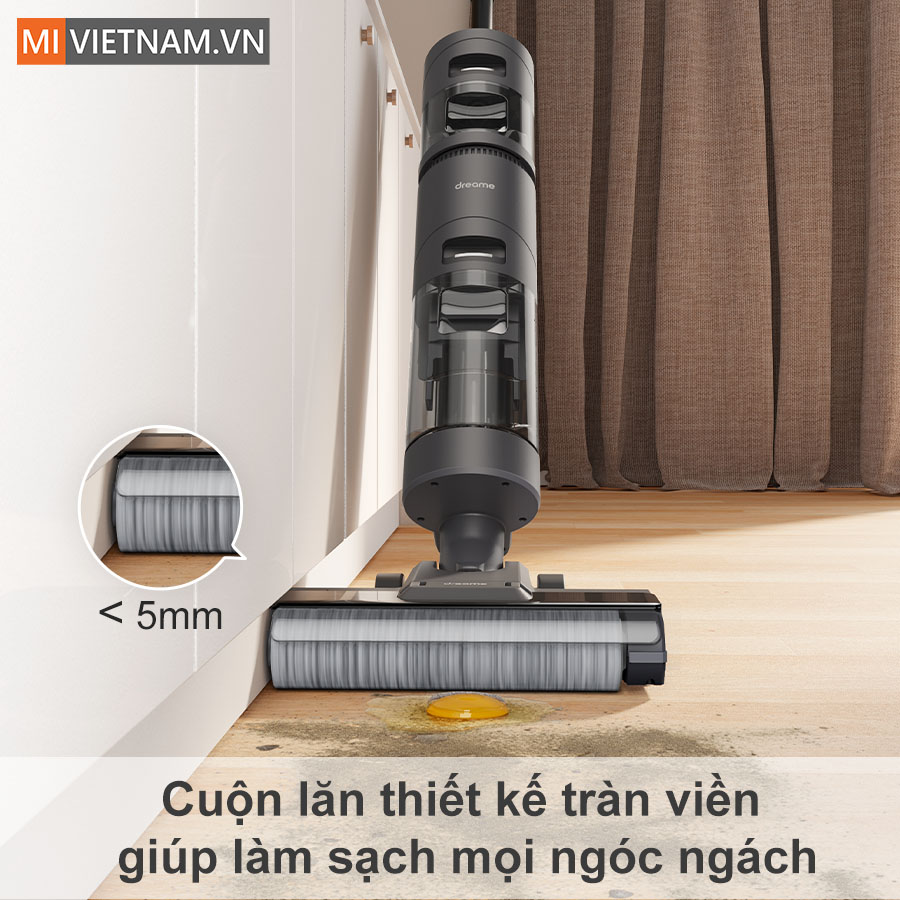 Máy Hút Bụi Lau Nhà Cầm Tay Dreame H12 - Bản Quốc Tế 6 Thiết kế cuộn lăn tràn viền mới