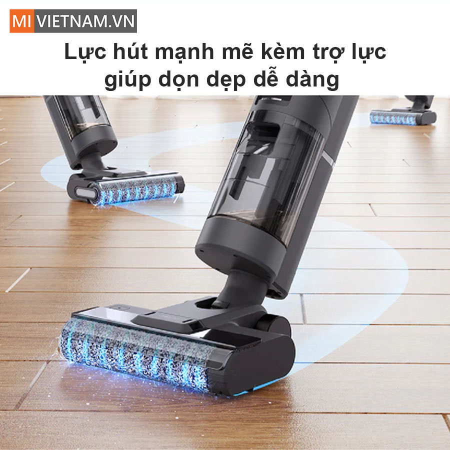 Máy Hút Bụi Lau Nhà Cầm Tay Dreame H12 - Bản Quốc Tế 13 Chế độ tự làm sạch bằng một nút bấm