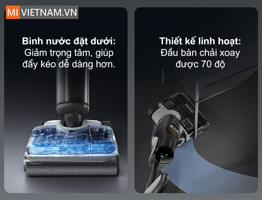 Máy hút bụi lau nhà cầm tay Roborock F25 ACE- Bản Quốc Tế 11 Roborock Morph Pro