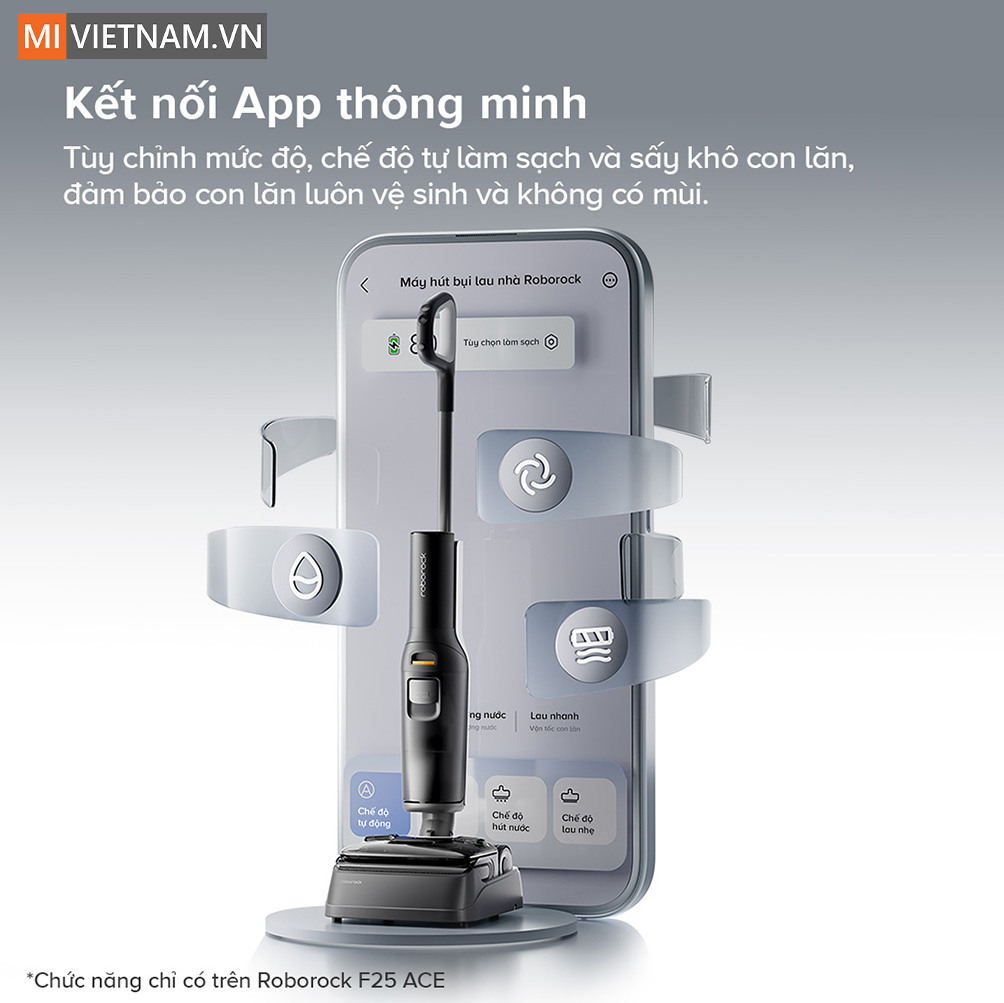 Máy hút bụi lau nhà cầm tay Roborock F25 ACE- Bản Quốc Tế 20 Roborock F25 ACE