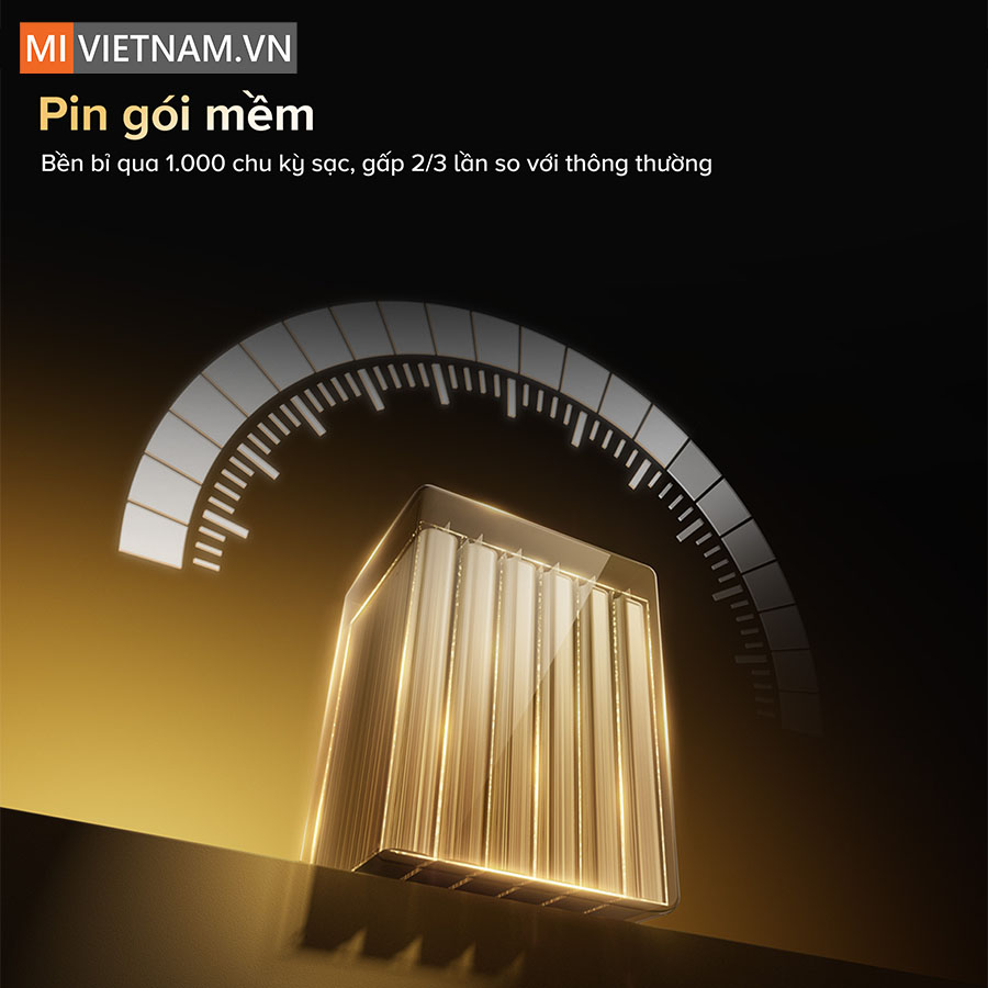 Pin g&oacute;i mềm bền bỉ cho thời lượng sử dụng l&acirc;u d&agrave;i