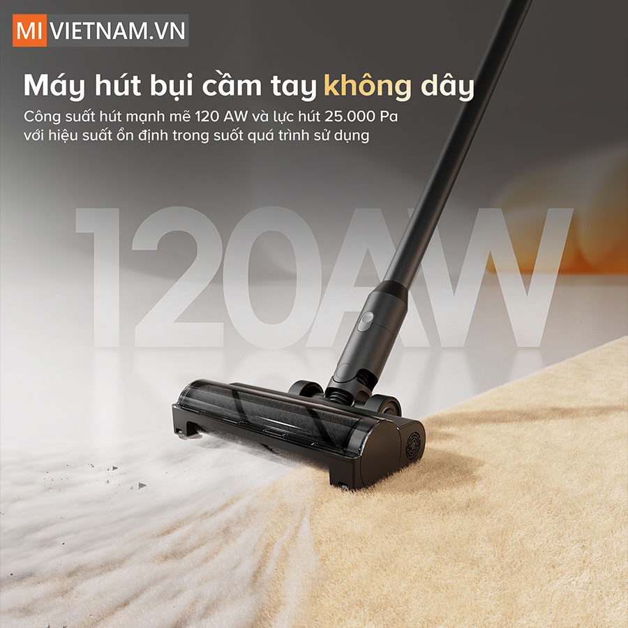 M&aacute;y h&uacute;t bụi cầm tay kh&ocirc;ng d&acirc;y với hiệu suất ổn định