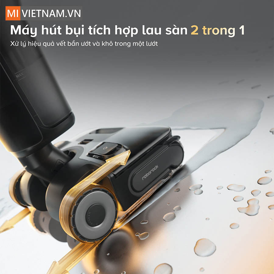 M&aacute;y h&uacute;t bụi lau s&agrave;n l&agrave;m sạch s&acirc;u v&agrave; to&agrave;n diện