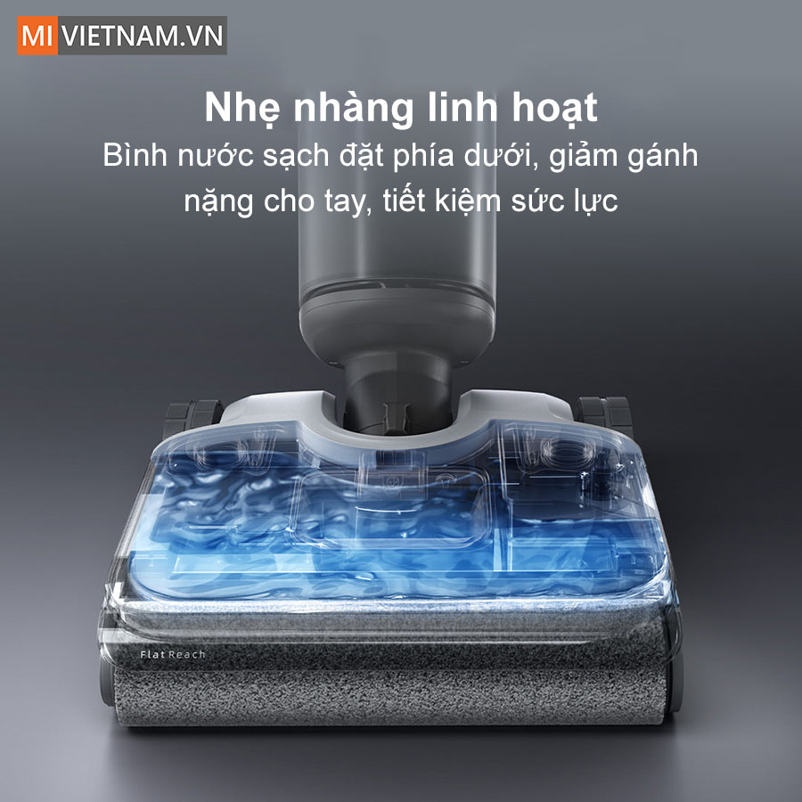 &Aacute;p lực tối ưu nhờ vị tr&iacute; đặt b&igrave;nh nước sạch