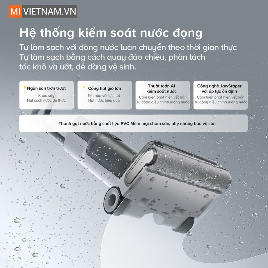 T&iacute;ch hợp hệ thống kiểm so&aacute;t nước đọng th&ocirc;ng minh