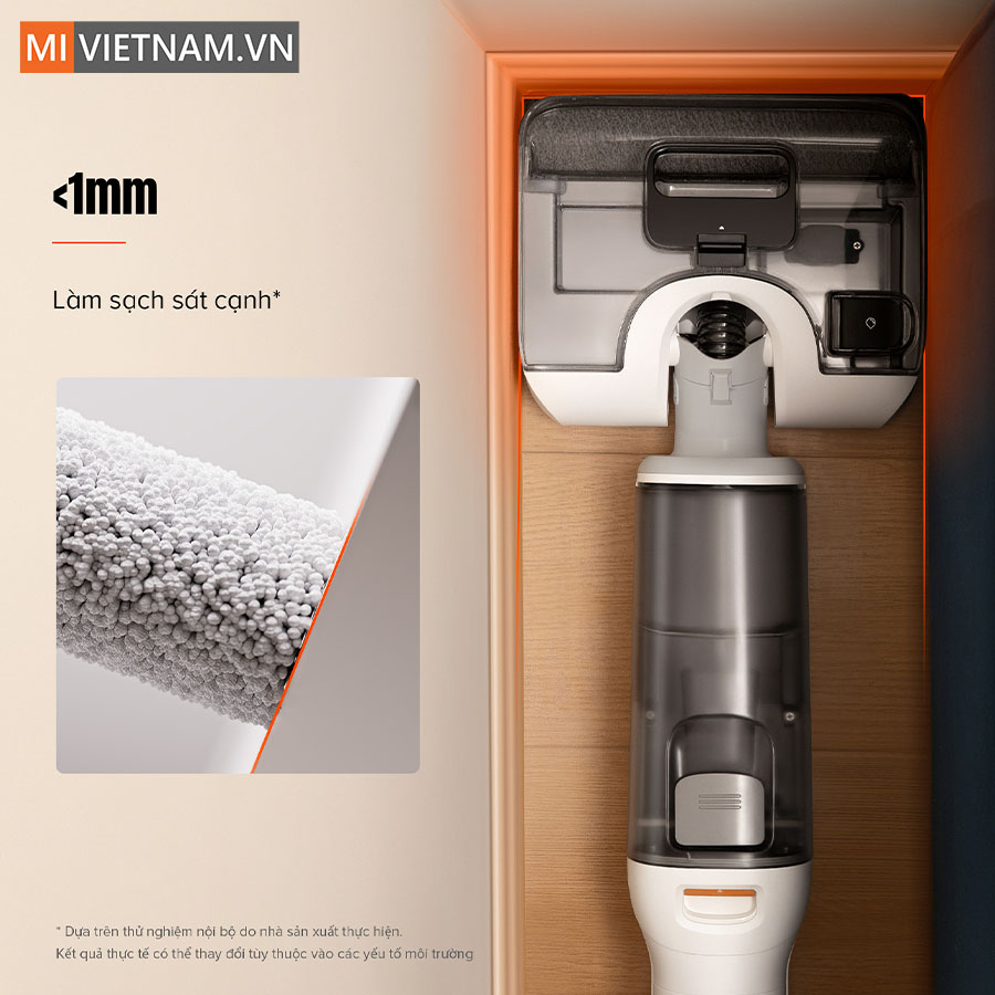 L&agrave;m sạch 3 cạnh, tiếp cận mọi g&oacute;c khuất dễ d&agrave;ng