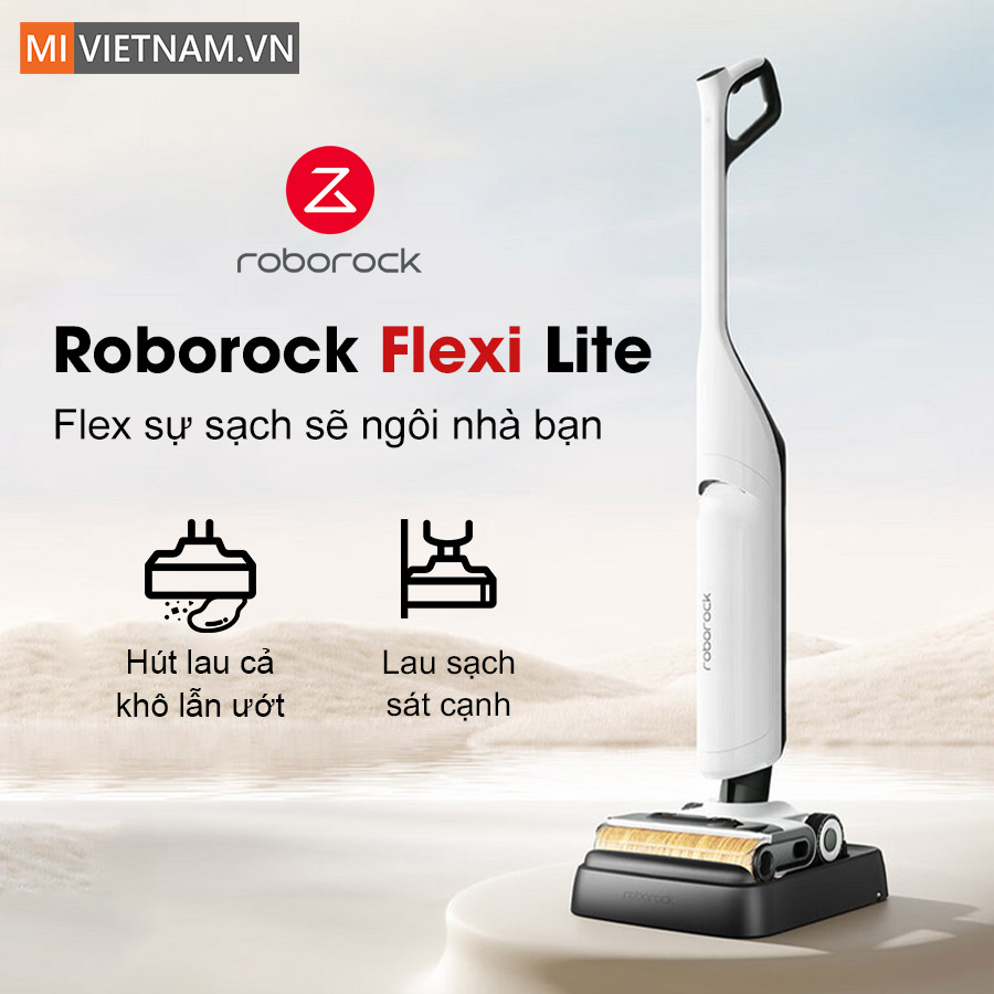 Máy hút bụi lau nhà Roborock Flexi Lite - Bản Quốc Tế 2 Máy hút bụi lau nhà Roborock Flexi Lite
