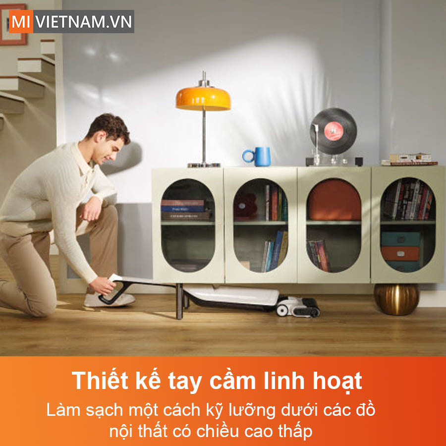 Máy hút bụi lau nhà Roborock Flexi Lite - Bản Quốc Tế 9 Làm sạch bên dưới đồ nội thất dễ dàng