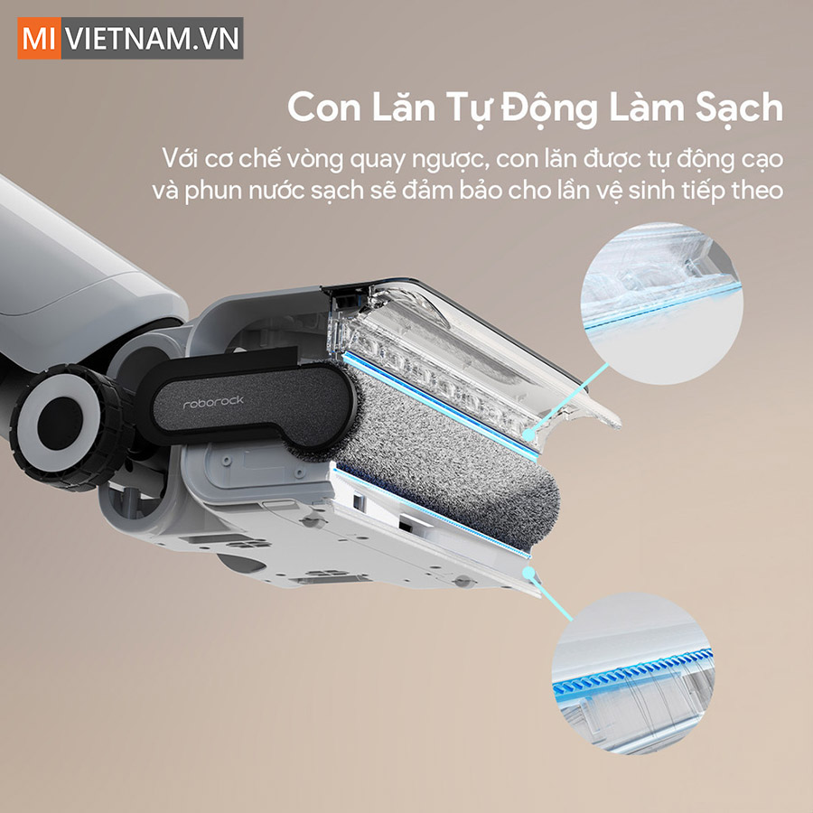 M&aacute;y h&uacute;t bụi lau nh&agrave; Roborock Flexi Pro