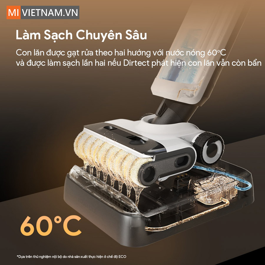 M&aacute;y h&uacute;t bụi lau nh&agrave; Roborock Flexi Pro