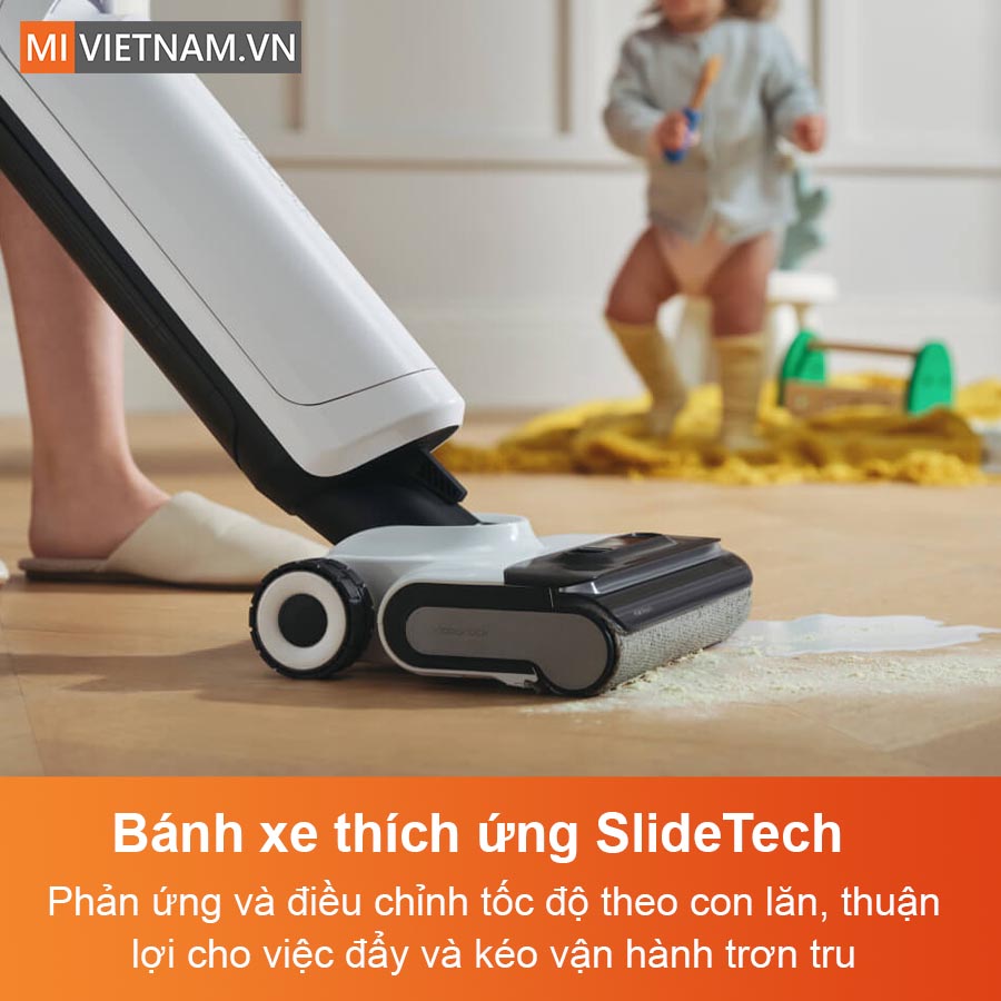 phản ứng v&agrave; điều chỉnh tốc độ theo con lăn, tạo điều kiện thuận lợi cho việc đẩy v&agrave; k&eacute;o