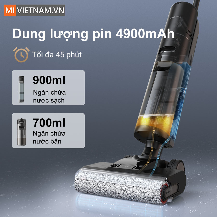 Hoạt động kh&ocirc;ng gi&aacute;n đoạn với dung lượng pin 4900mAh
