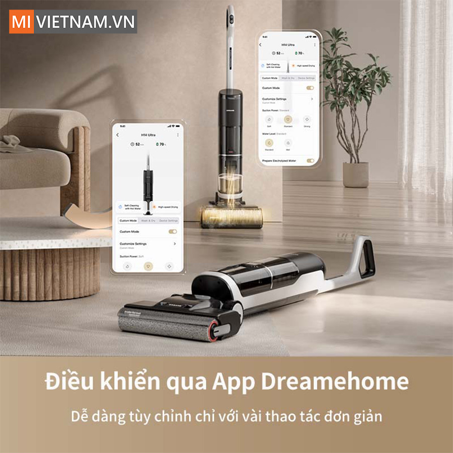 Điều khiển th&ocirc;ng minh qua ứng dụng Dreamehome