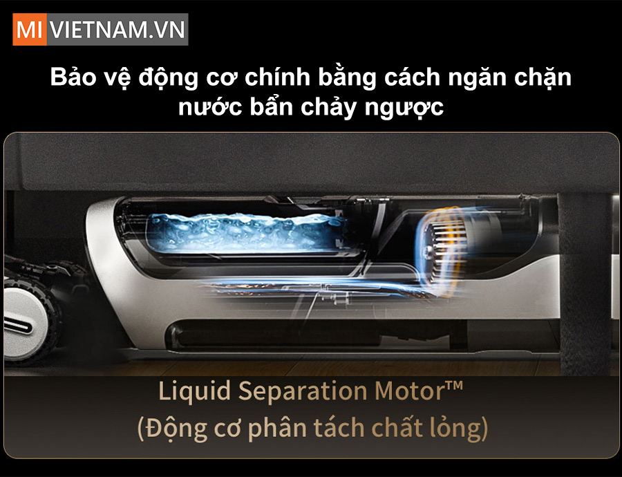 Động cơ ph&acirc;n t&aacute;ch chất lỏng Liquid Separation Motor&trade; hiện đại