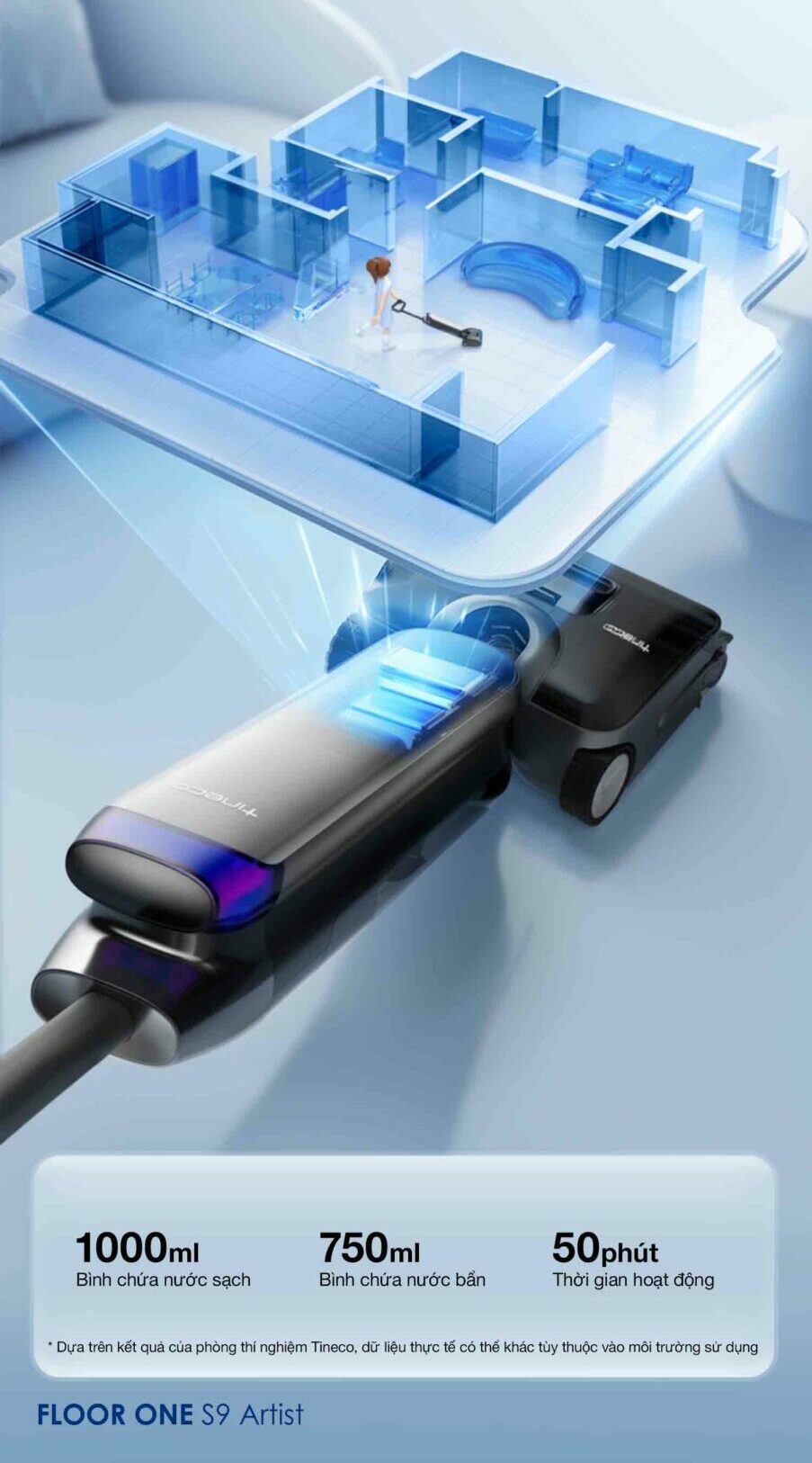 Tineco Floor One Stretch S9 Artist