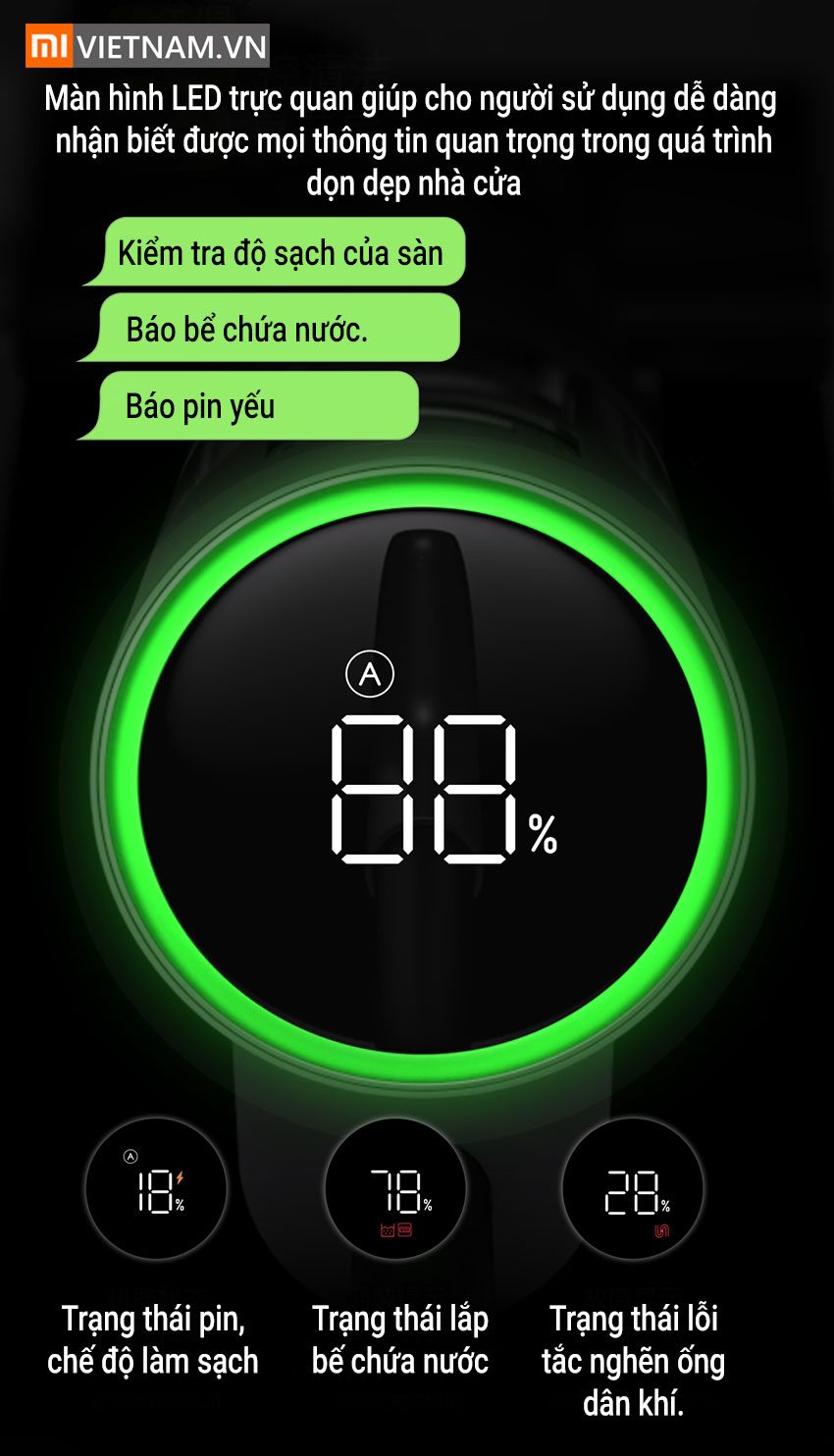 Th&ocirc;ng B&aacute;o M&aacute;y H&uacute;t Bụi Lau Nh&agrave; Ướt V&agrave; Kh&ocirc; Dreame H11 Max