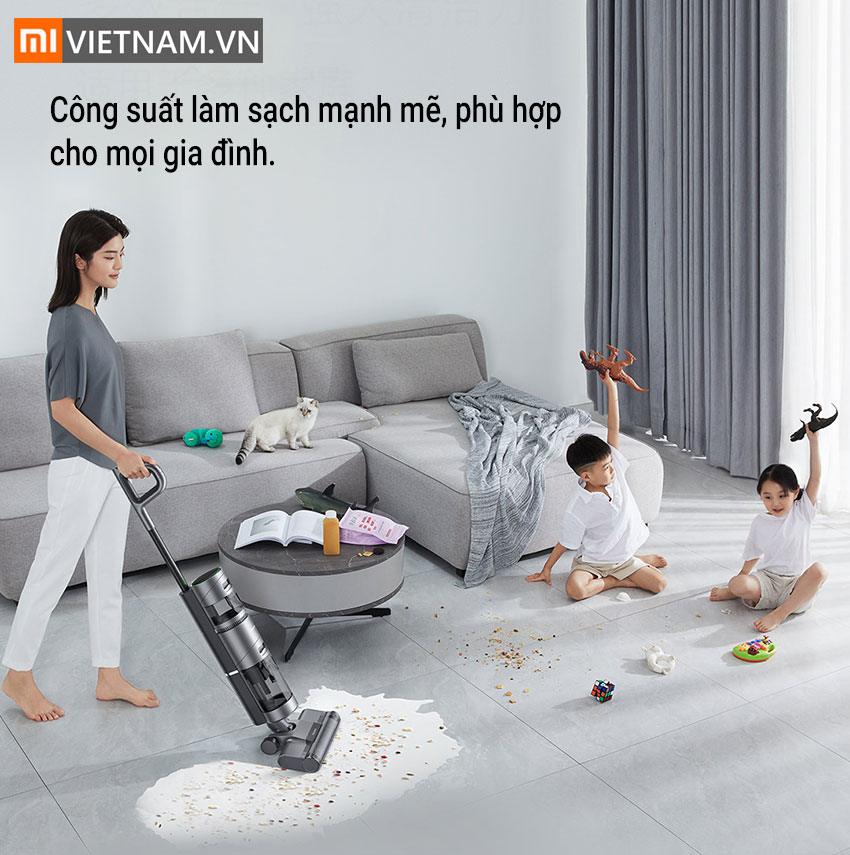 C&ocirc;ng Suất M&aacute;y H&uacute;t Bụi Lau Nh&agrave; Ướt V&agrave; Kh&ocirc; Dreame H11 Max