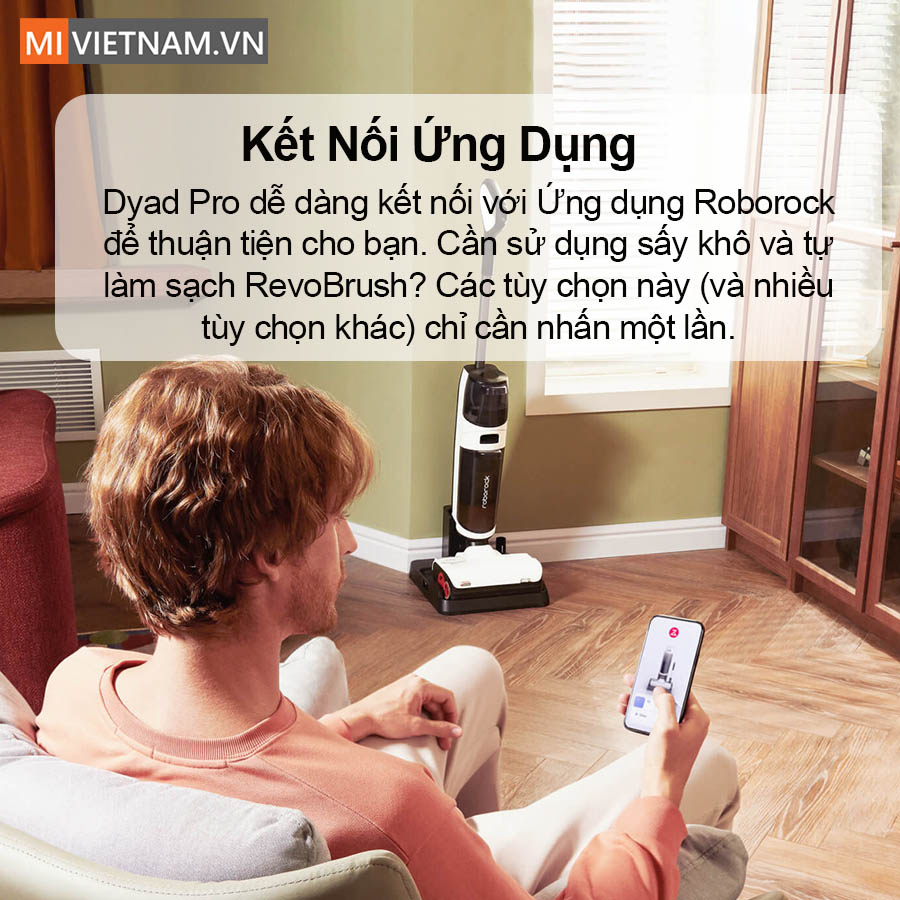 Kết nối với ứng dụng Roborock